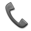 Telephone Receiver Emoji, LG style