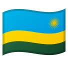 Flag: Rwanda Emoji, Microsoft style