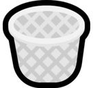 Wastebasket Emoji, Microsoft style