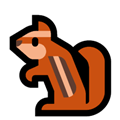 Chipmunk Emoji, Microsoft style