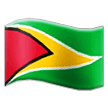 Flag: Guyana Emoji, Samsung style