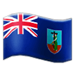 Flag: Montserrat Emoji, Samsung style