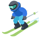 Skier Emoji, Facebook style