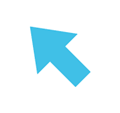 Up-Left Arrow Emoji, Google style