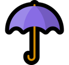 Umbrella Emoji, Microsoft style