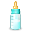 Baby Bottle Emoji, Samsung style