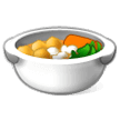 Steaming Bowl Emoji, Samsung style