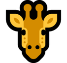 Giraffe Emoji, Microsoft style