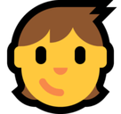 Child Emoji, Microsoft style