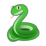Snake Emoji, Google style