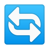 Counterclockwise Arrows Button Emoji, Google style