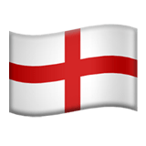 Flag: England Emoji, Apple style