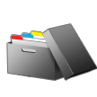 Card File Box Emoji, Samsung style