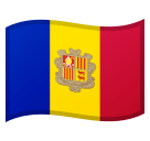 Flag: Andorra Emoji, Microsoft style