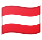 Flag: Austria Emoji, Microsoft style