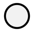 White Circle Emoji, Microsoft style