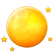 Full Moon Emoji, Samsung style