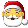 Santa Claus Emoji, Samsung style
