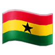 Flag: Ghana Emoji, Samsung style