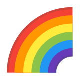 Rainbow Emoji, Google style