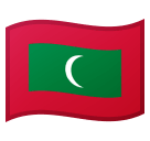 Flag: Maldives Emoji, Microsoft style
