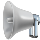 Loudspeaker Emoji, Apple style