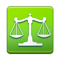 Balance Scale Emoji, Samsung style