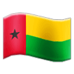 Flag: Guinea-Bissau Emoji, Samsung style