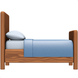 Bed Emoji, Apple style