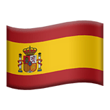 Flag: Spain Emoji, Apple style