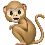 Monkey Emoji, Apple style