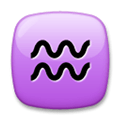 Aquarius Emoji, LG style