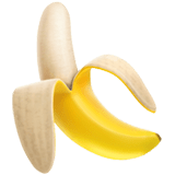 Banana Emoji, Apple style