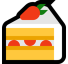 Shortcake Emoji, Microsoft style