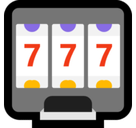 Slot Machine Emoji, Microsoft style