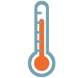 Thermometer Emoji, Google style