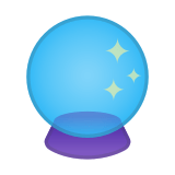 Crystal Ball Emoji, Google style