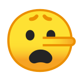 Lying Face Emoji, Google style