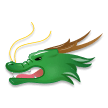 Dragon Face Emoji, Samsung style