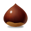 Chestnut Emoji, Samsung style