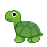Turtle Emoji, Google style