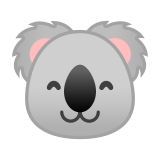 Koala Emoji, Google style
