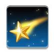 Shooting Star Emoji, Samsung style
