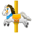 Carousel Horse Emoji, Samsung style
