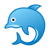 Dolphin Emoji, Google style