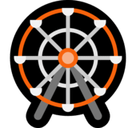 Ferris Wheel Emoji, Microsoft style