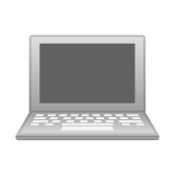 Laptop Computer Emoji, Google style