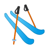 Skis Emoji, Google style