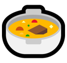 Pot of Food Emoji, Microsoft style