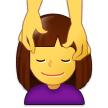 Woman Getting Massage Emoji, Samsung style